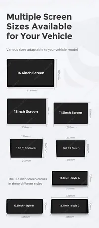 DUDU7 — Магнитола 12.3" стиль C (2K) — фото 4