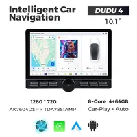 DUDU4 — Магнитола 10.1 дюймов SU7 (черный) — фото 2