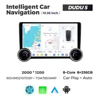 DUDU5 — Магнитола 10.36 дюймов с двумя кнопками (SXN) — фото 2