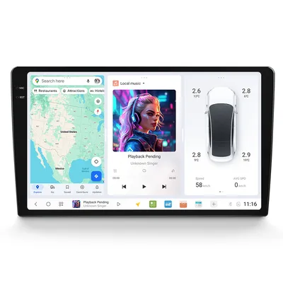 DUDU7 — Магнитола 9.5 дюймов